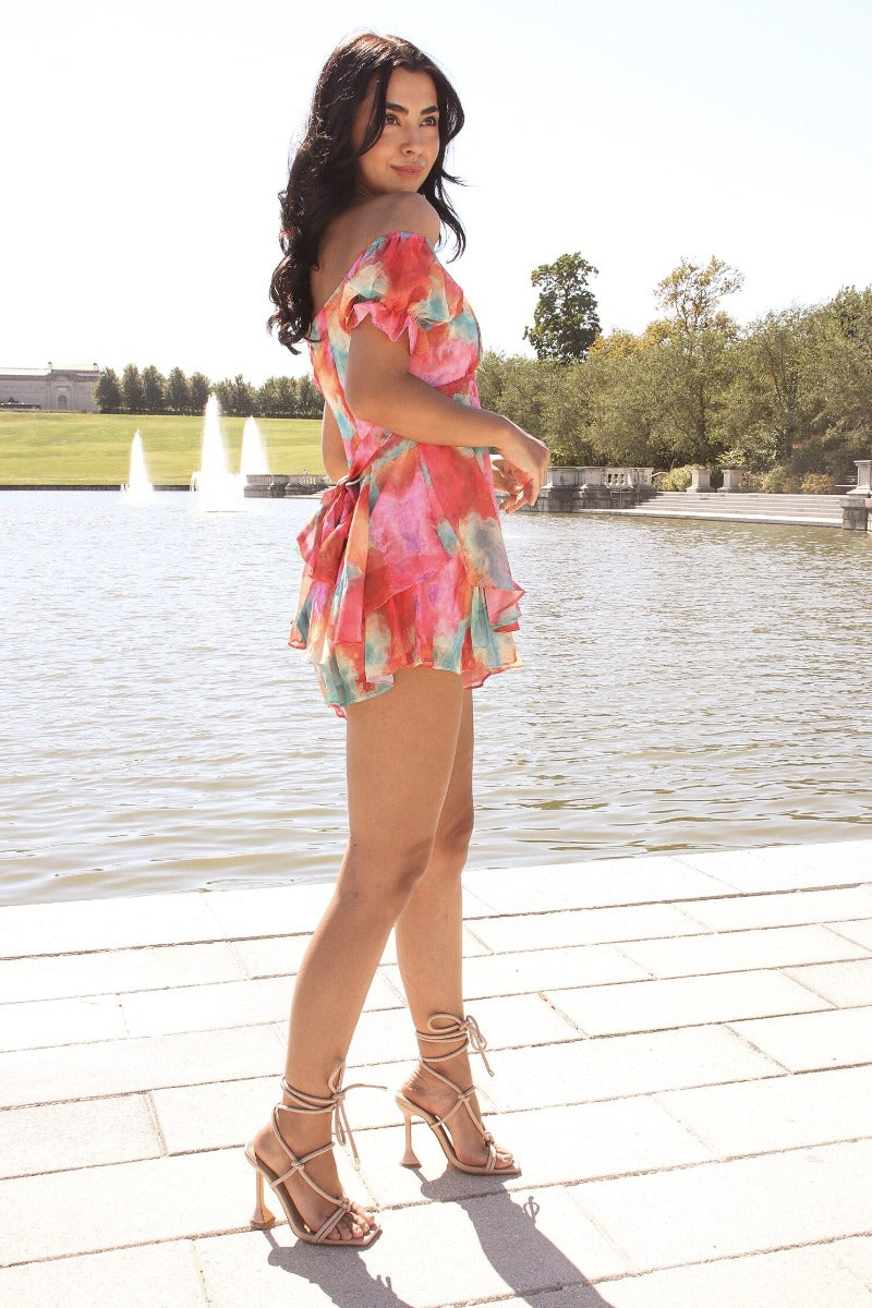 Watercolor Romper